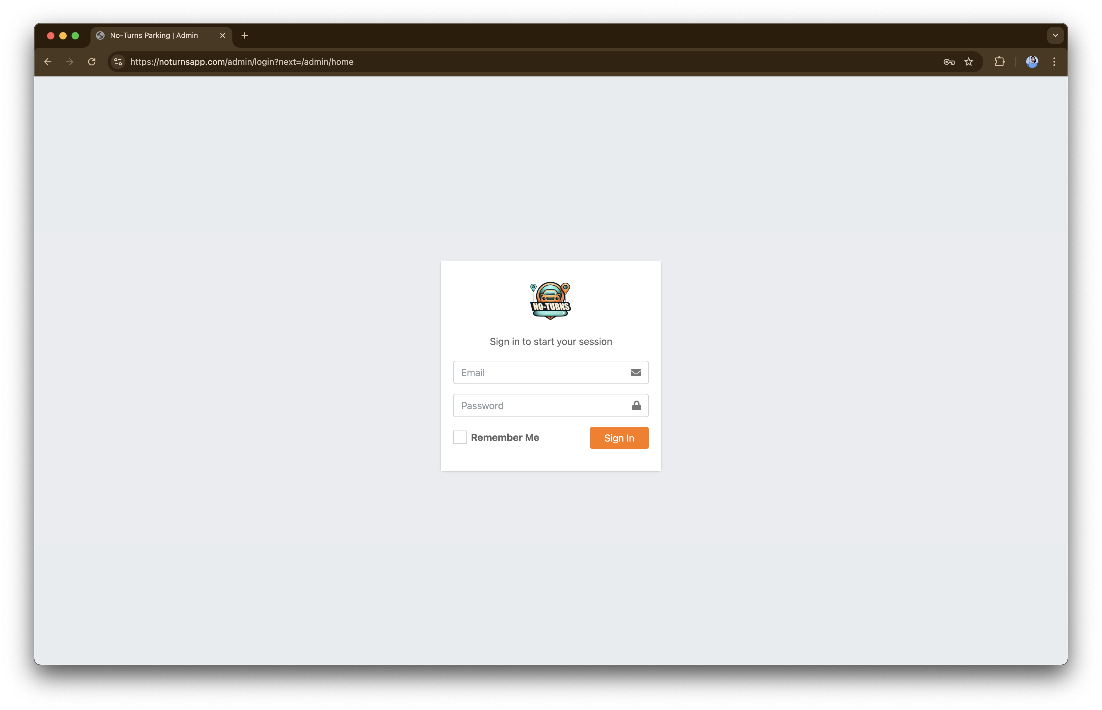 NO TURNS Web + Android & IOS Application